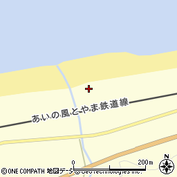 富山県下新川郡朝日町境1713周辺の地図