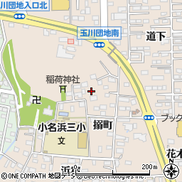 福島県いわき市小名浜住吉搦町周辺の地図