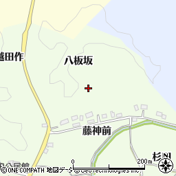 福島県いわき市渡辺町泉田八板坂周辺の地図