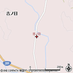 吉ノ目周辺の地図