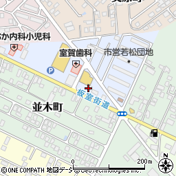 ねむの樹洋菓子店　若松店周辺の地図