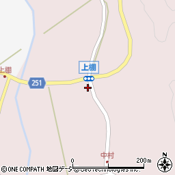 石川県羽咋郡志賀町上棚ホ209周辺の地図