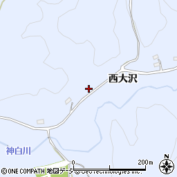 福島県いわき市小名浜上神白西大沢周辺の地図