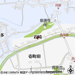 福島県いわき市常磐長孫町（岩崎）周辺の地図