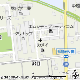 福島県いわき市常磐岩ケ岡町沢目周辺の地図