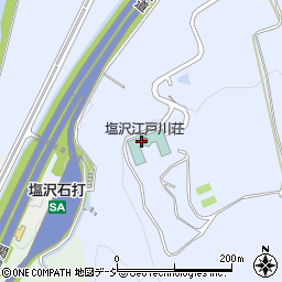 塩沢江戸川荘周辺の地図