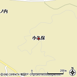 福島県いわき市遠野町滝小久保周辺の地図