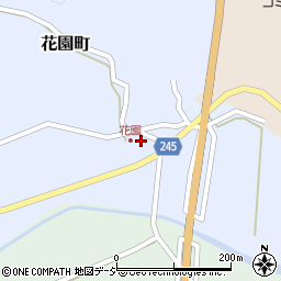 石川県七尾市花園町（ハ）周辺の地図