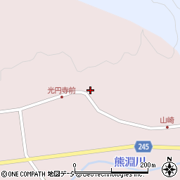 石川県七尾市山崎町（ハ）周辺の地図
