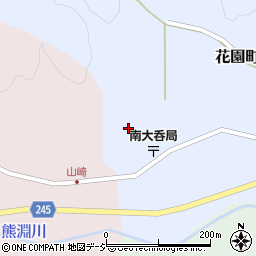 石川県七尾市花園町ワ周辺の地図