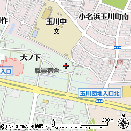 福島県いわき市小名浜野田大ノ下周辺の地図
