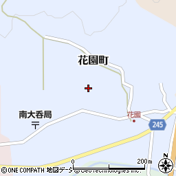 石川県七尾市花園町カ周辺の地図