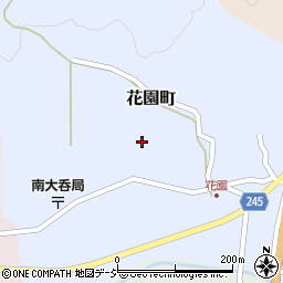 石川県七尾市花園町（カ）周辺の地図