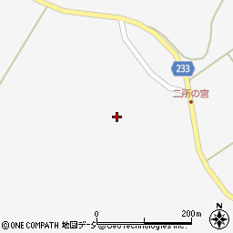 石川県羽咋郡志賀町二所宮ソ周辺の地図