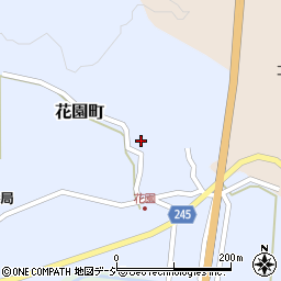石川県七尾市花園町ミ周辺の地図