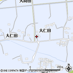 福島県いわき市常磐西郷町大仁田243周辺の地図