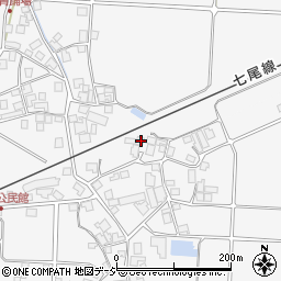 石川県鹿島郡中能登町黒氏ヲ147周辺の地図