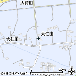 福島県いわき市常磐西郷町大仁田242周辺の地図