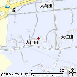 福島県いわき市常磐西郷町大仁田201周辺の地図
