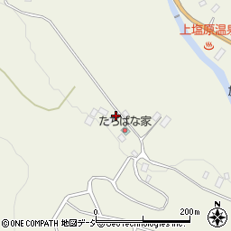 栃木県那須塩原市上塩原458周辺の地図