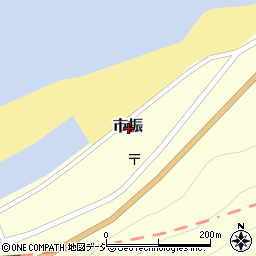 新潟県糸魚川市市振周辺の地図