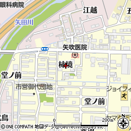 福島県いわき市鹿島町御代柿境周辺の地図