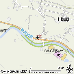 栃木県那須塩原市上塩原628周辺の地図