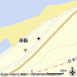 新潟県糸魚川市市振823-2周辺の地図