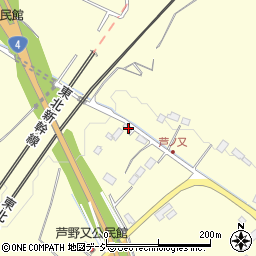 栃木県那須郡那須町高久甲178周辺の地図