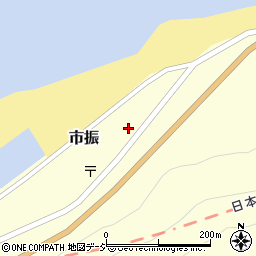 新潟県糸魚川市市振823周辺の地図
