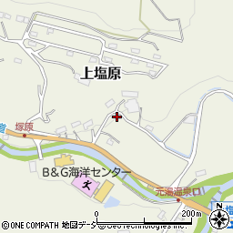 栃木県那須塩原市上塩原673周辺の地図