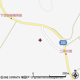 石川県羽咋郡志賀町二所宮ソ76周辺の地図