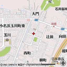 福島県いわき市小名浜林城大門周辺の地図