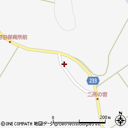 石川県志賀町（羽咋郡）二所宮（子）周辺の地図