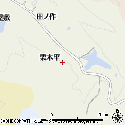 福島県いわき市鹿島町久保栗木平周辺の地図
