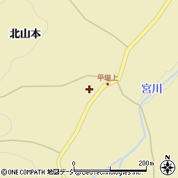 福島県東白川郡棚倉町北山本平塩周辺の地図