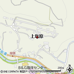 栃木県那須塩原市上塩原周辺の地図