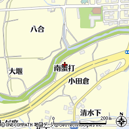 福島県いわき市常磐白鳥町南蟹打周辺の地図