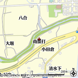 福島県いわき市常磐白鳥町（南蟹打）周辺の地図