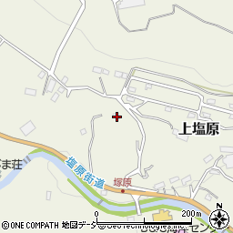 栃木県那須塩原市上塩原1162周辺の地図