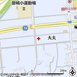 福島県いわき市常磐西郷町周辺の地図