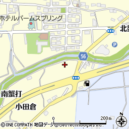 福島県いわき市常磐白鳥町蟹打周辺の地図