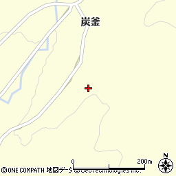 福島県東白川郡塙町東河内京塚周辺の地図