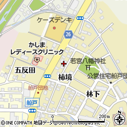 福島県いわき市鹿島町船戸沼田1周辺の地図