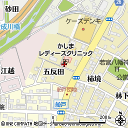 福島県いわき市鹿島町船戸沼田13周辺の地図