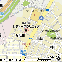 福島県いわき市鹿島町船戸沼田7周辺の地図
