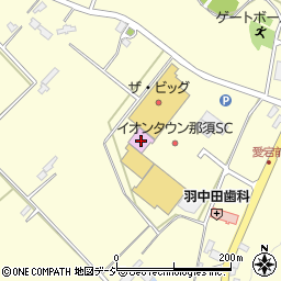 ゲームセンターアミューズメント宝島周辺の地図