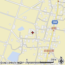 石川県鹿島郡中能登町武部ノ76周辺の地図