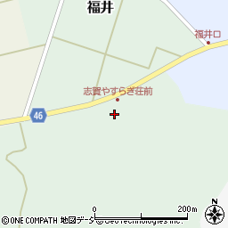 志賀町立　地域休養施設やすらぎ荘周辺の地図