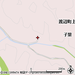福島県いわき市渡辺町上釜戸子繋周辺の地図
